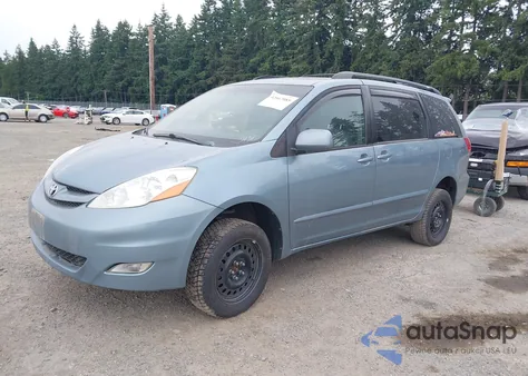 2006 Toyota Sienna Xle из США, поврежденный, VIN 5TDBA22CX6S065131